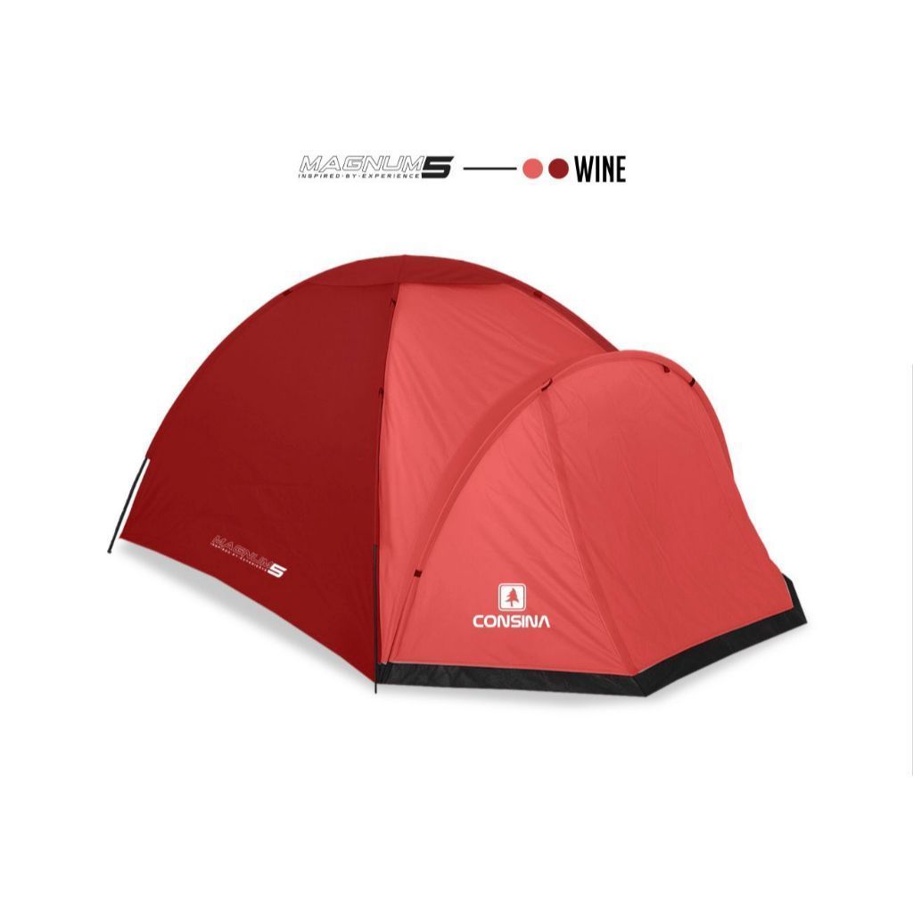 Consina Magnum 5 Wine Tenda Dome Outdoor | Hiking Gunung Camping Camper Van Tent