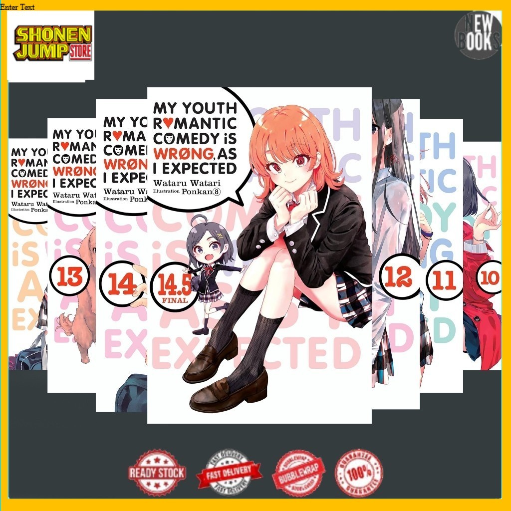 My Youth Romantic Comedy Is Wrong, As I Expected (LIGHT NOVEL)