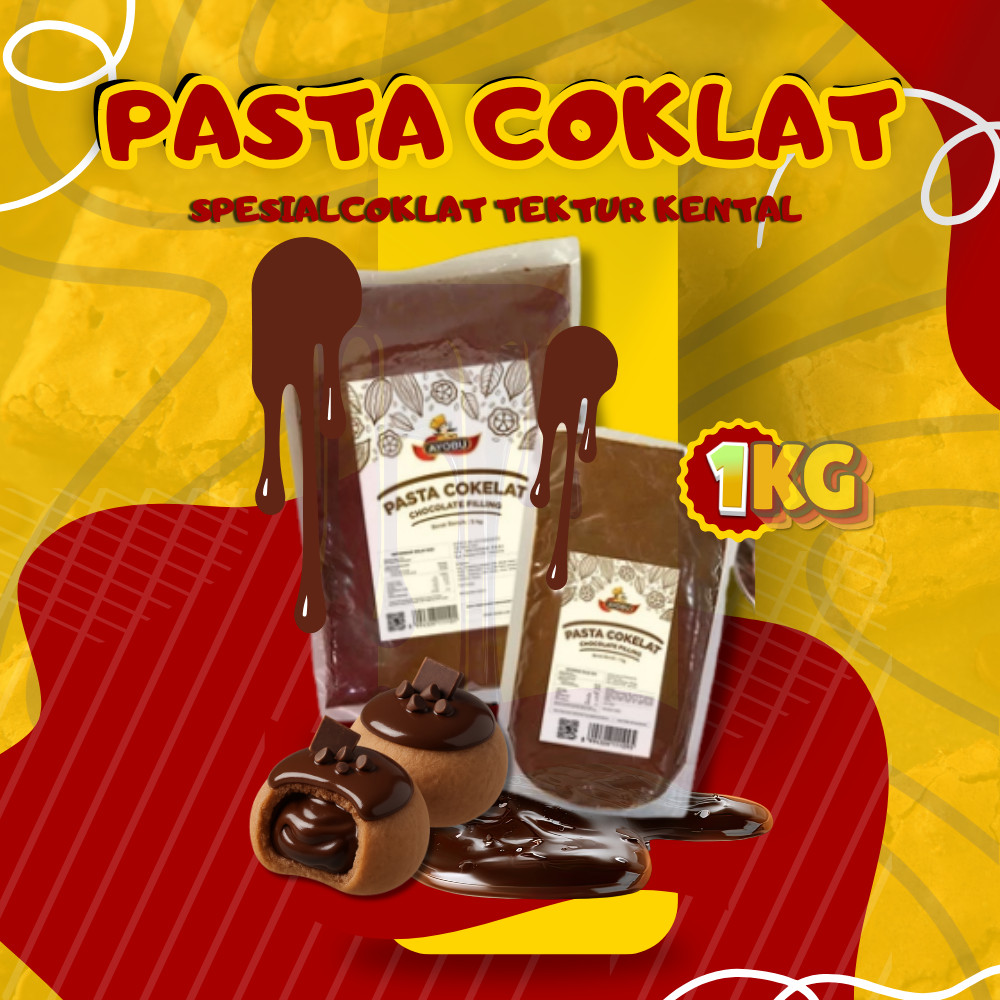 SELAI PASTA COKLAT COKELAT FILLING FILING KILOAN BLACK FOREST AYOBU 1 KG