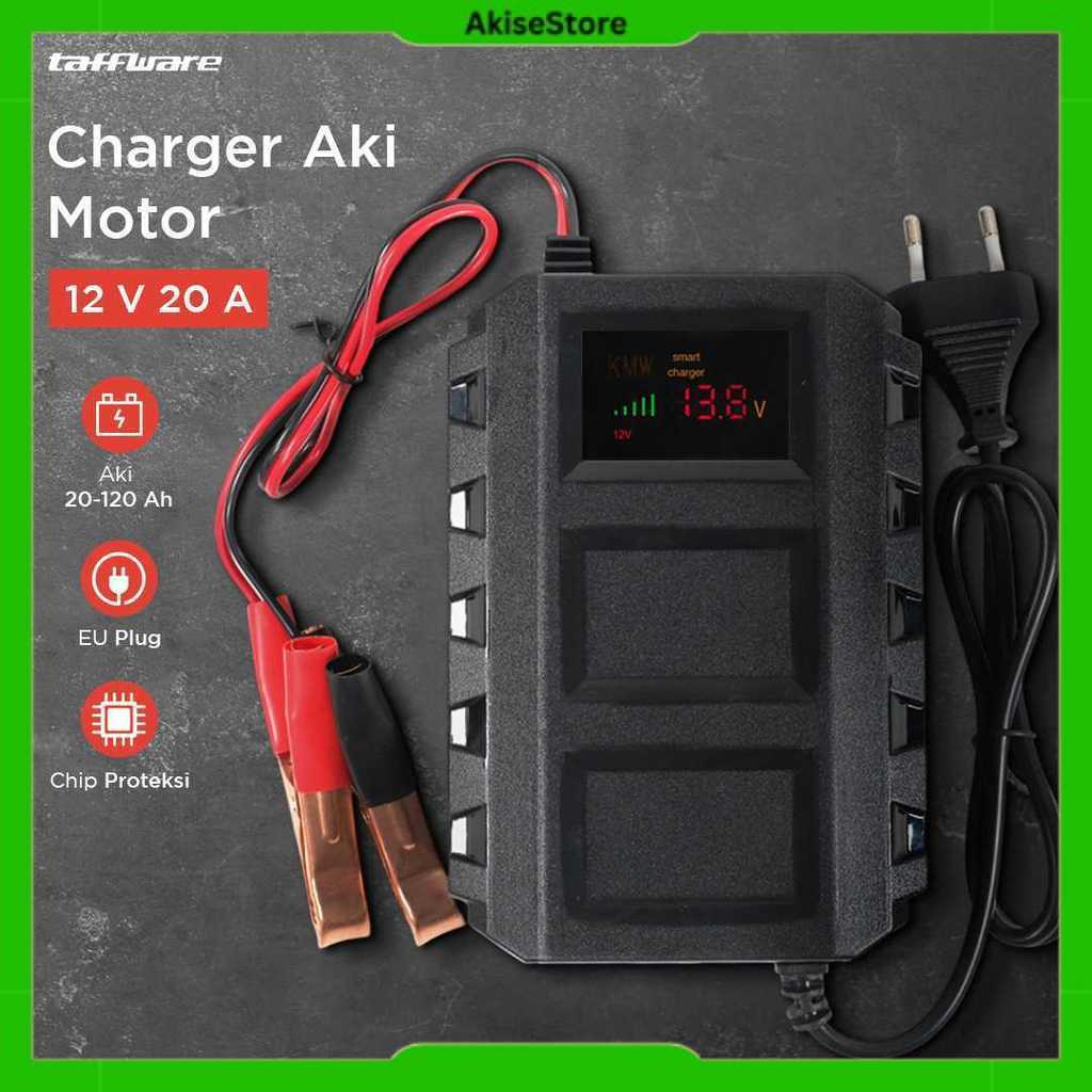 Charger Aki Mobil Intelligent Battery Charger 12V 20A - Taffware KC-20A