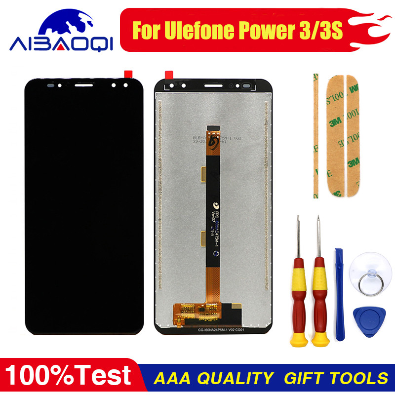 New Original Lcd splay For Ulefone Power 3 Power 3S Power 5 Power 5S Power 6 Tou Screen gitizer Asse