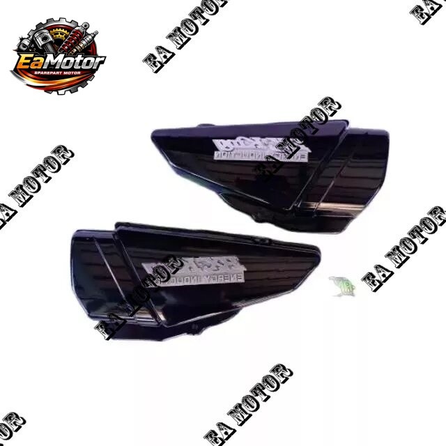 Box Aki Bok Aki Cover Aki Yamaha RX King Warna Hitam Berkualitas 100% ABS