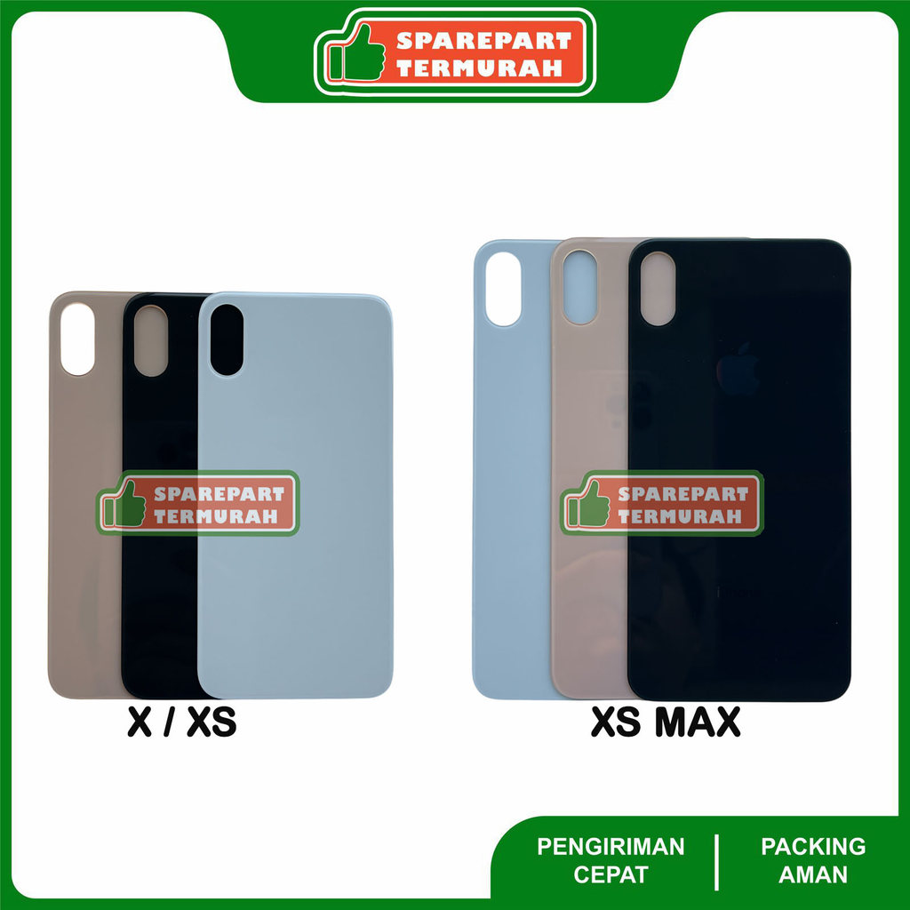 Backdoor Back Glass For Iphone X - Xs - Xs Max