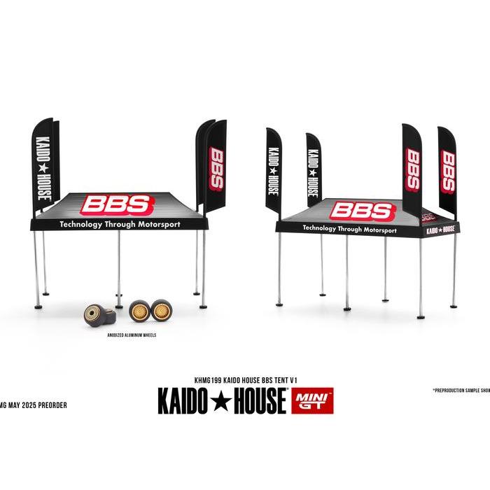 MINI GT 199 Kaido House BBS Tent V1
