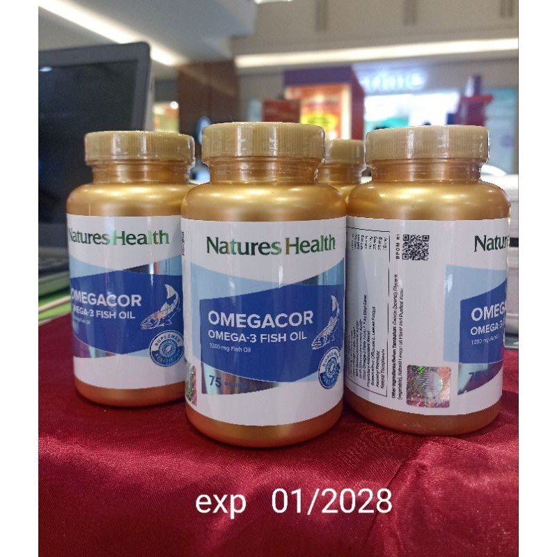 Natures Health Omegacor 75 sofgel