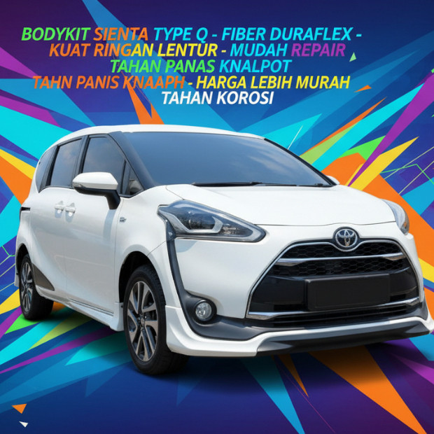 BODYKIT sienta type q bodikit sienta bodikit toyota sienta type q