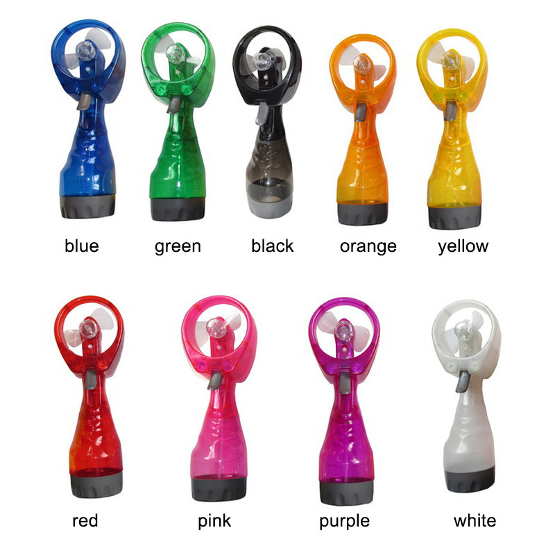 2026 New stpyle water Cool summer water spray fan spray fan mini handheld fan cooling fan kettle ele