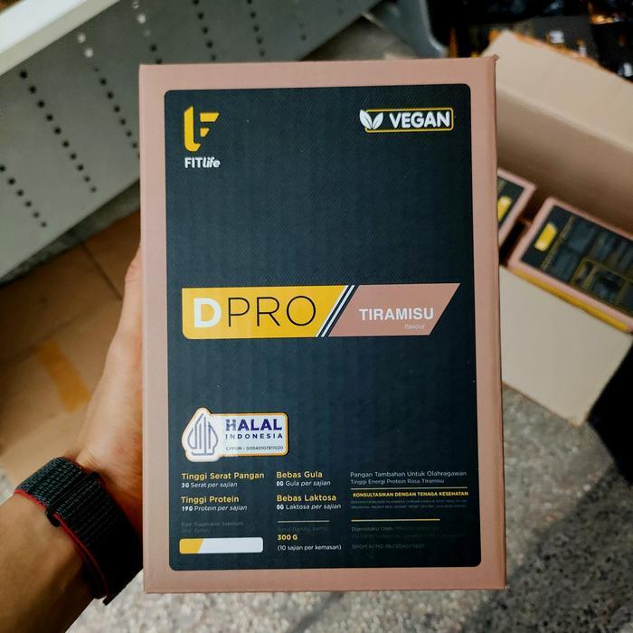 FITLIFE DPRO Diet Pro 300g Susu Tinggi Protein Rendah Lemak BPOM