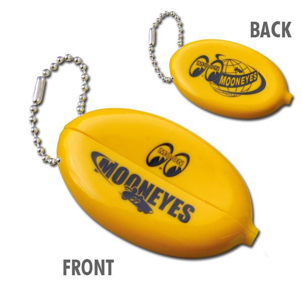 Mooneyes Oval Coin Case - Kuning