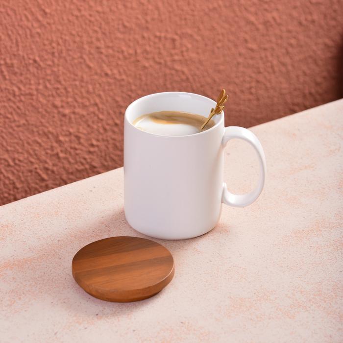 SANGO Gelas Cangkir Mug Kopi Teh Nordic - Putih