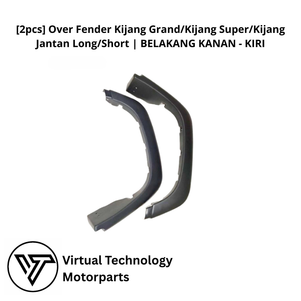[2pcs] Over Fender Kijang Grand/Kijang Super/Kijang Jantan Long/Short | BELAKANG KANAN - KIRI