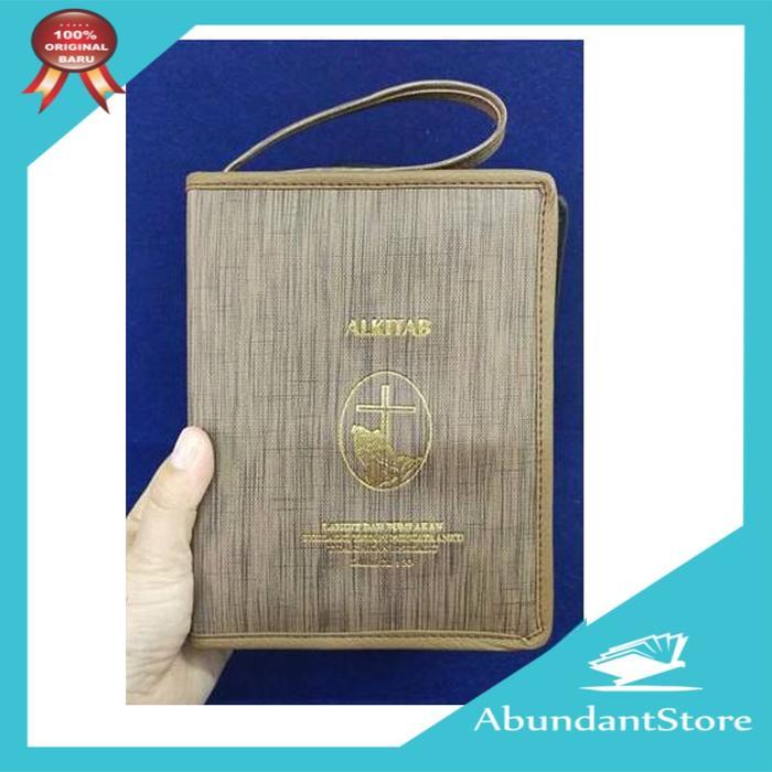Sampul Alkitab - Tas Alkitab - Cover Alkitab Ukuran KECIL - cokelat