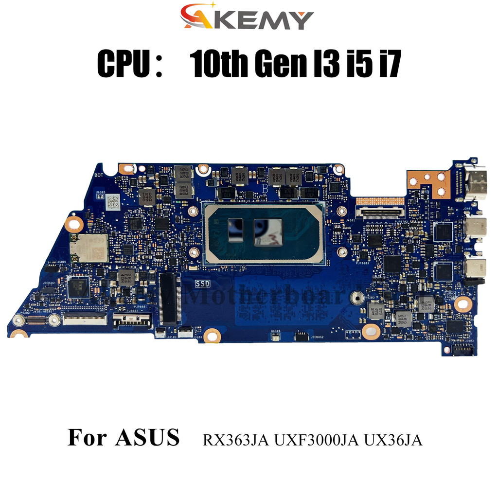 UX363JA Laptop Motherboard For ASUS ZenBook UX363 UXF3000JA BX363JA RX363JA UX36JA Mainboard With 10