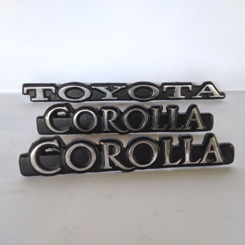 emblem samping corolla ke30