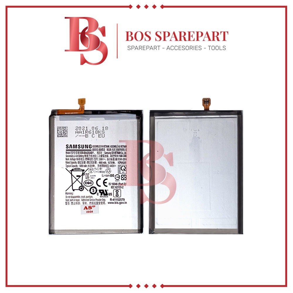 Bos Sparepart ITC Cempaka - BATERAI AS SAMSUNG A32 5G / A42 5G / A72 5G / EB-BA426ABY ORI 100 / BATT