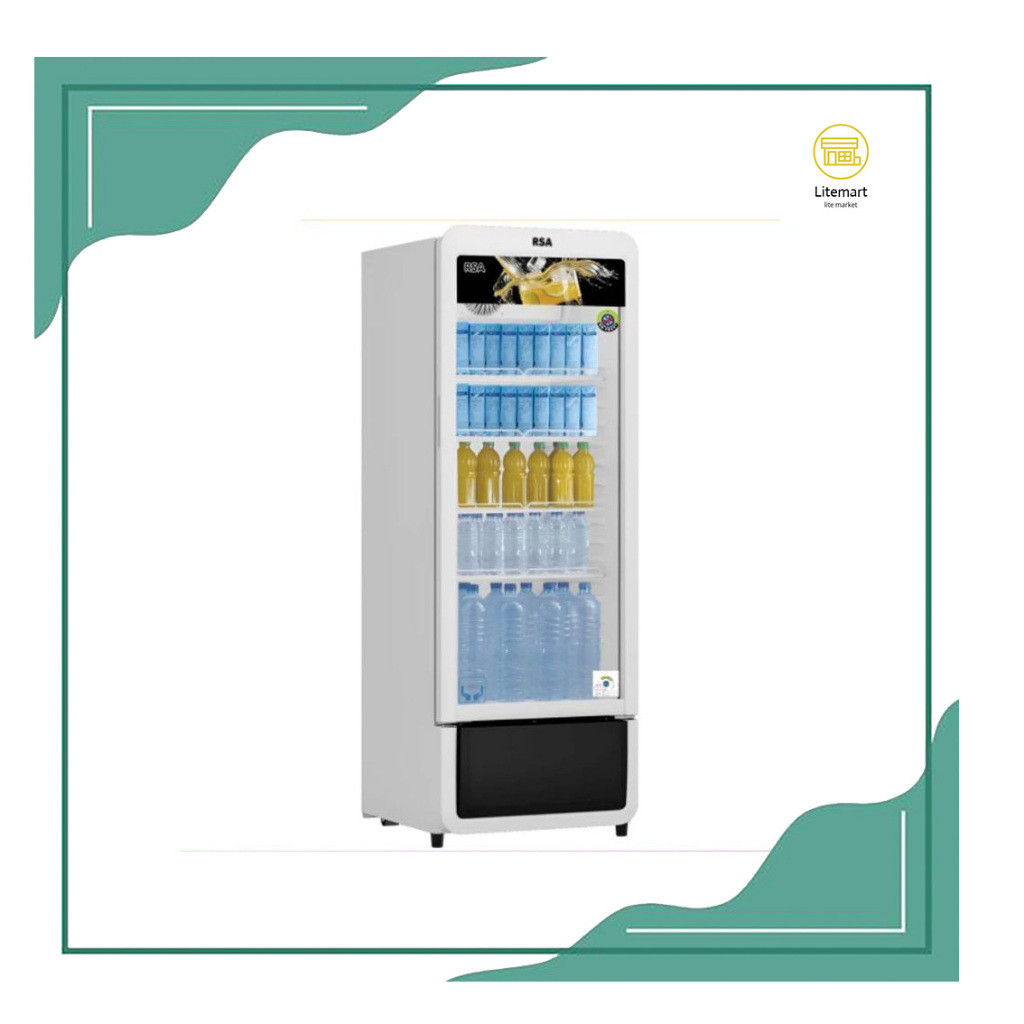 RSA SHOWCASE 1 PINTU 240L RUBY-240