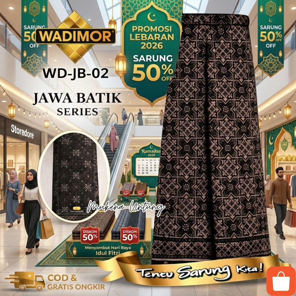 Sarung Wadimor Samping UNISEX - Sarung Pria Motif Batik Terbaru