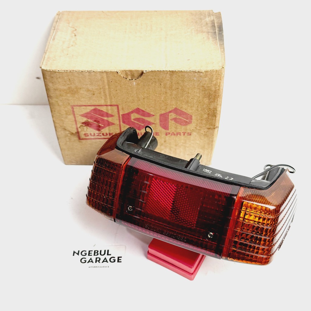 Reflektor Stop Assy RC100 RC 100 Bravo Lampu SUZUKI ORI JAPAN 35710 35493L000