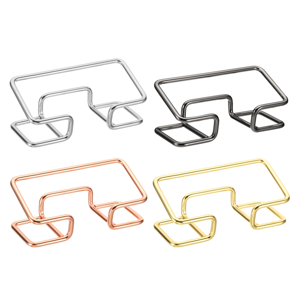 Desk Business Card Holder Card Stand Storage Folder Desktop Business Card splay Holder for OfficeDes