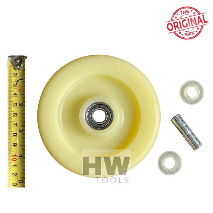 Roda Nylon Medium Duty 5" Wheel Only 5 Inch Nilon Trolley Etalase Lori