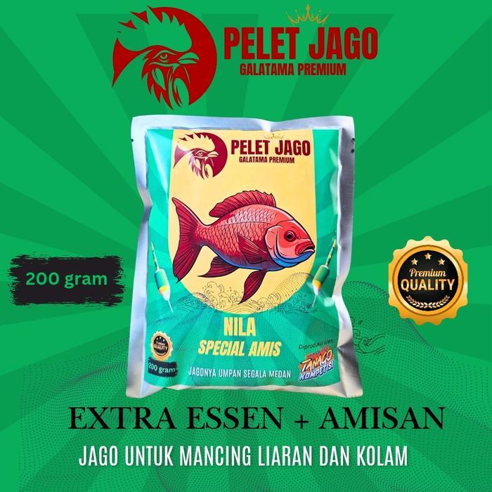 PELET JAGO GALATAMA  200G - Nila Special Amis