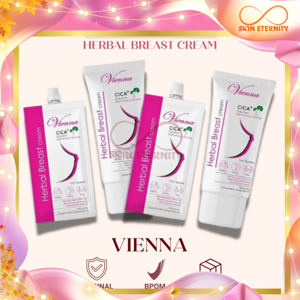 VIENNA BPOM HERBAL BREAST CREAM WITH PUERARIA MIRIFICA ORIGINAL