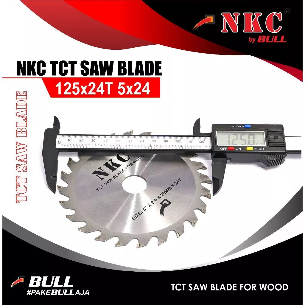 Mata Gergaji Kayu 5 inch 6 inch NKC Circular Saw Blade 5" 6" Pisau Bulat Potong Kayu