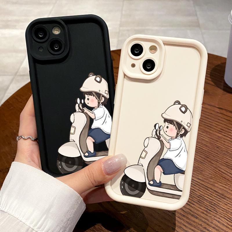 Soft Case OPPO A5 2018 AX5 A57 4G A54 A53 2020 A52 A53s A54s A55 A57s A57e A58 5G A5s AX5s Cute Cart