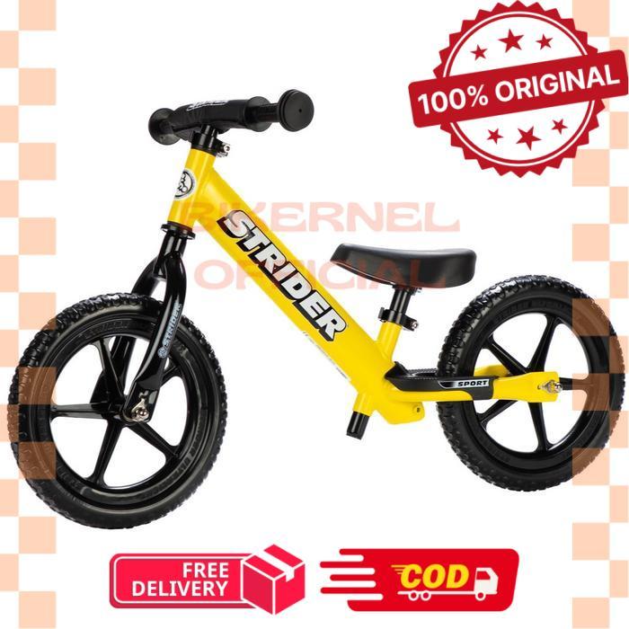 STRIDER Balance Bike 12 Sport Sepeda Anak Push Bike - Yellow