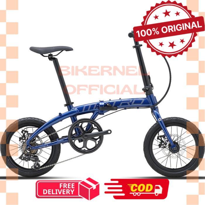 Polygon Metro 2 Sepeda Lipat 7 Speed [16 Inch] Folding Bike - Blue
