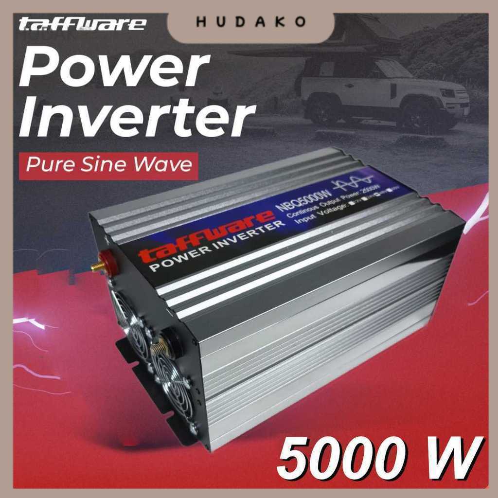 Taffware Power Inverter Mobil Pure Sine Wave DC 48V to AC 220V 5000W - NBQ5000W