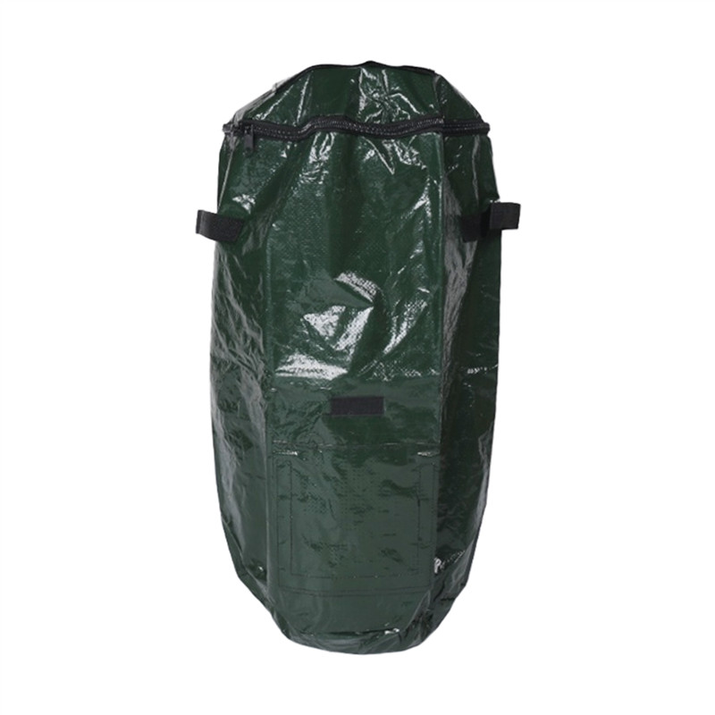 A19ICollapsible Compost Bin,Yard Waste Bag, Reusable Heavy Duty Garden Leaf Waste Bag Yard Compost B