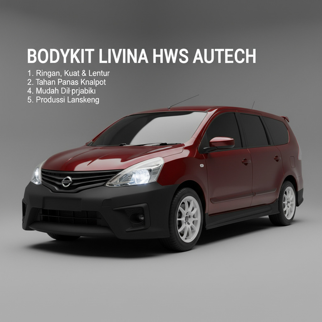 cicilan 0% Bodykit Nissan Livina HWS autech 2013-2017 upgrade grand livina hws autech