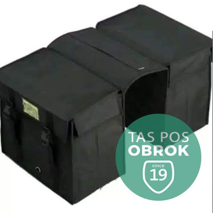 Tas Motor Anti Air Tebal Kuat Tas Obrok Pos Kurir Keranjang Motor Kecil Stok Ready Tas Pos Obrok Bah