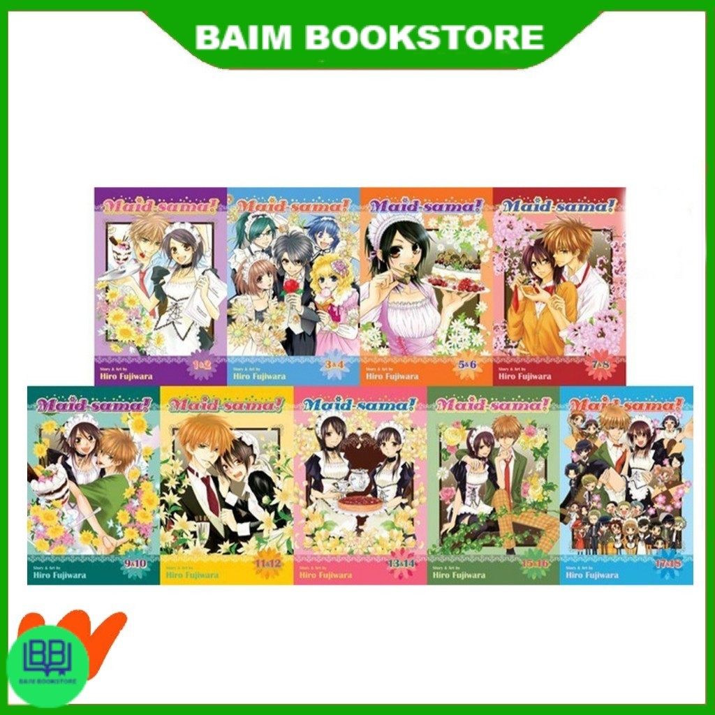 Maid-sama (2-in-1 Edition) (9 book series)