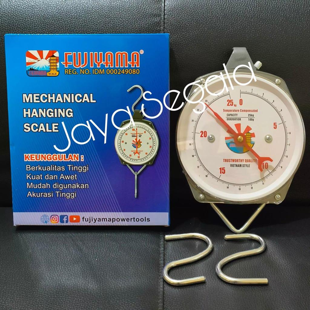 Timbangan gantung analog 25 kg Laundry Kardus Timbang Hanging Scale