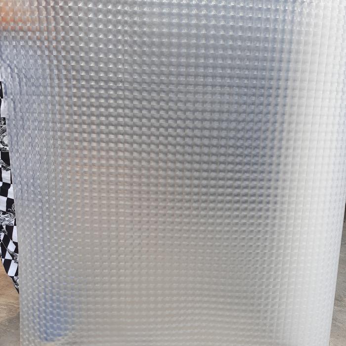 Fiber pagar / penutup pagar motif Ultra dimensi (3D) tebal (0,6mm) - Putih