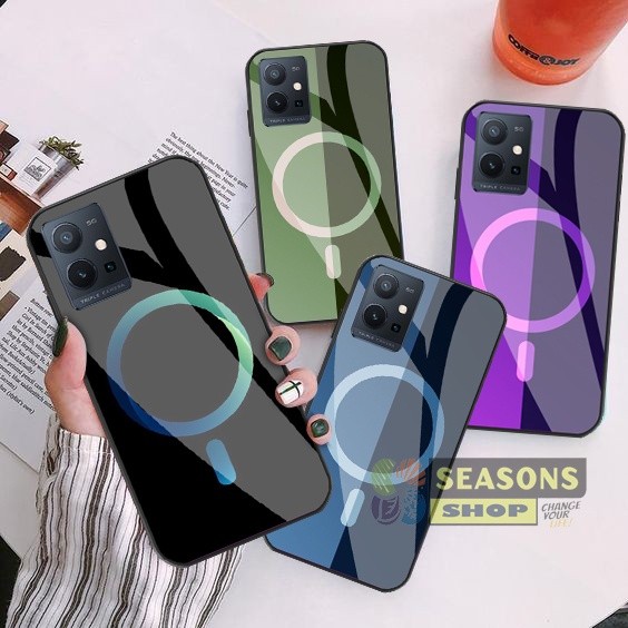 #13 [ Vivo T1 5G ] Softcase  Vivo T1 5G - Softcase Glass Glitter Vivo T1 5G - Softcase Vivo T1 5G - 