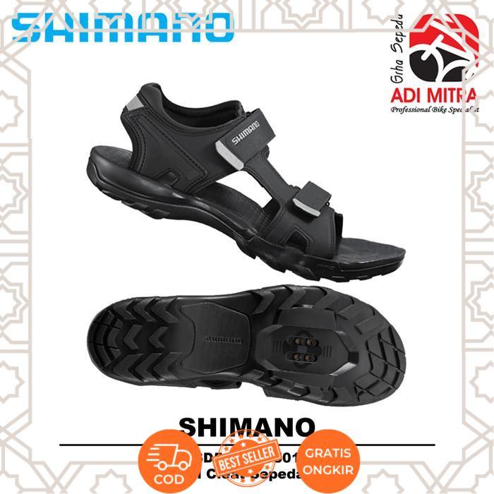 Shimano SH-SD501 SPD Cycling Sandal Sandal Cleat Sepeda MTB - 45 -Eclips