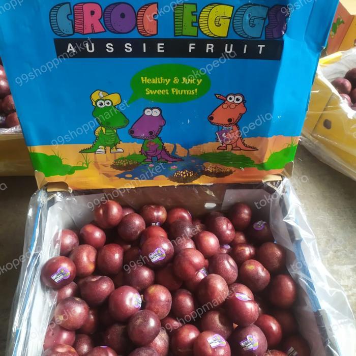 Plum Black eggs Australia plum sweet 500 gr