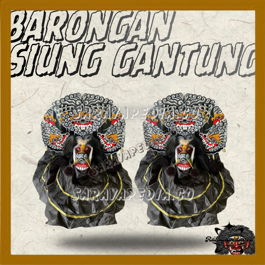 Barongan Telon Siung Gantung Barongan Pentas RFY RFY
