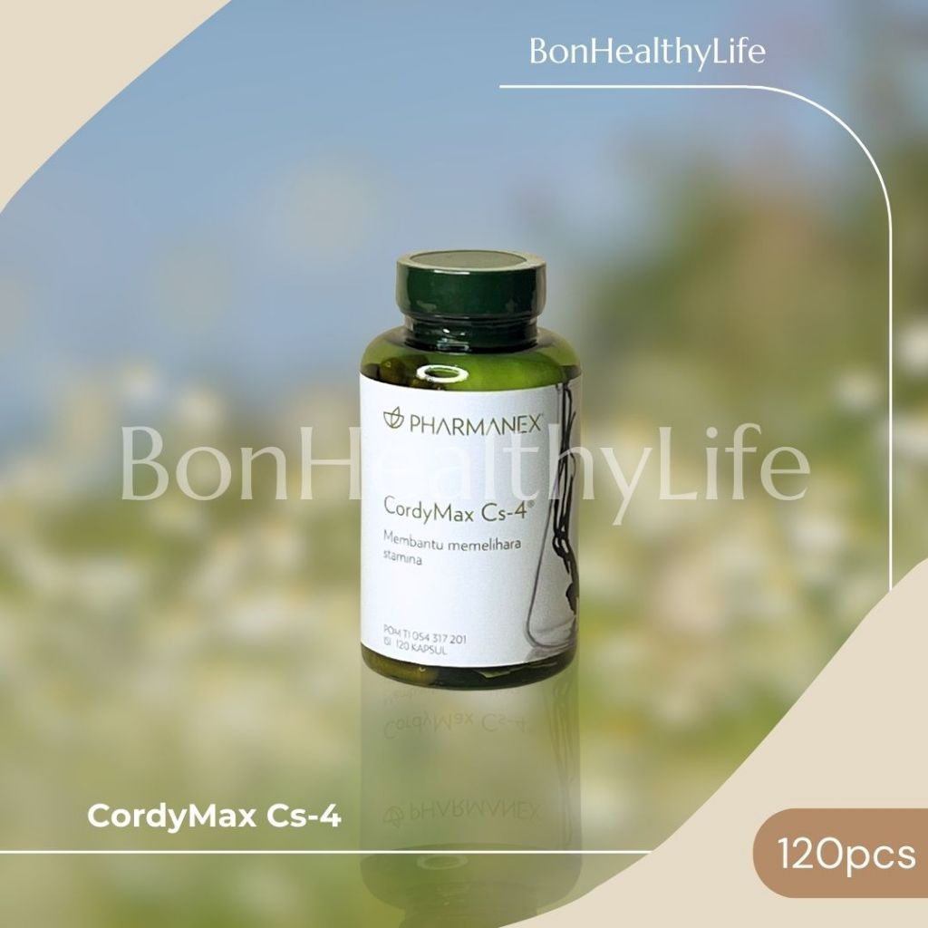 (EXP 07/26) Cordymax Cs 4 Suplemen Stamina Suplemen Pharmanexx Nu Skinn