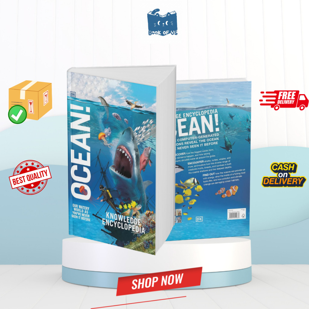 Ensiklopedia Laut 3D DK Visual Mewah Anak Dewasa