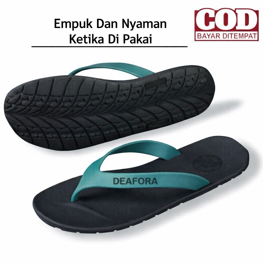 SANDAL JEPIT PRIA KARET DISTRO KEREN ORIGINAL SENDAL FLIP FLOP KEKINIAN ANTI SLIP TAHAN AIR SPAZIO