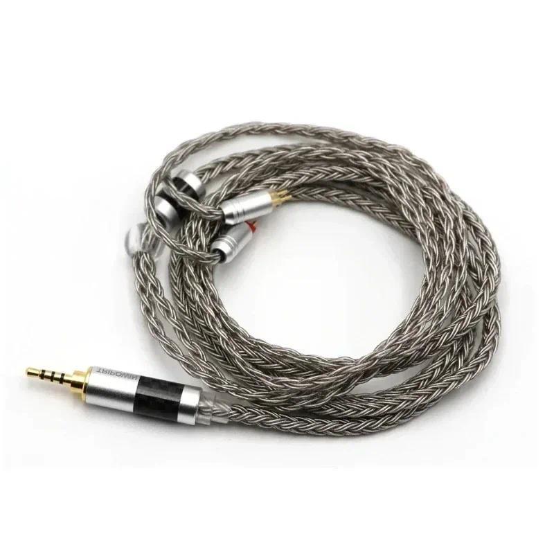 Tripowin Zonie Earphone Cables 16 Core Silver Plated Headphone upgrade cable QDC MMCX 2PIN 0.78mm FO