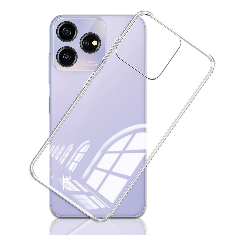 For ZTE Blade A73 Clear Case Silicone Soft Cover Fundas For ZTE Blade A73 Transparent Phone Case For
