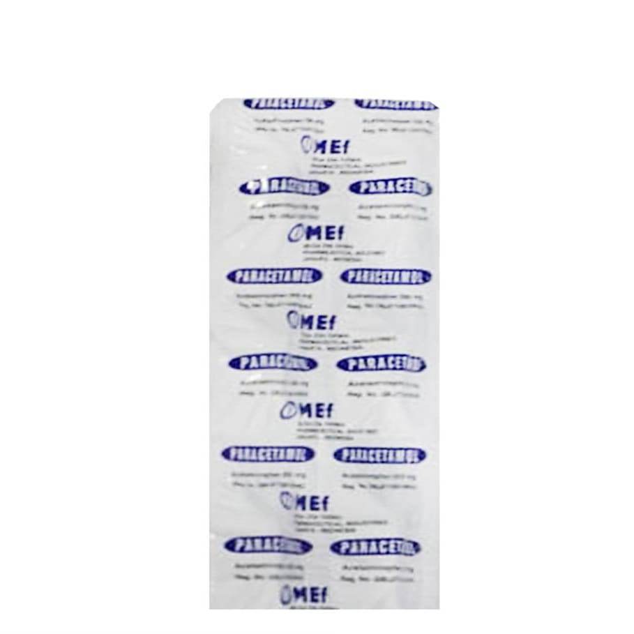PARACETAMOL GENERIK_030 500 MG 1 STRIP @ 10 KAPLET