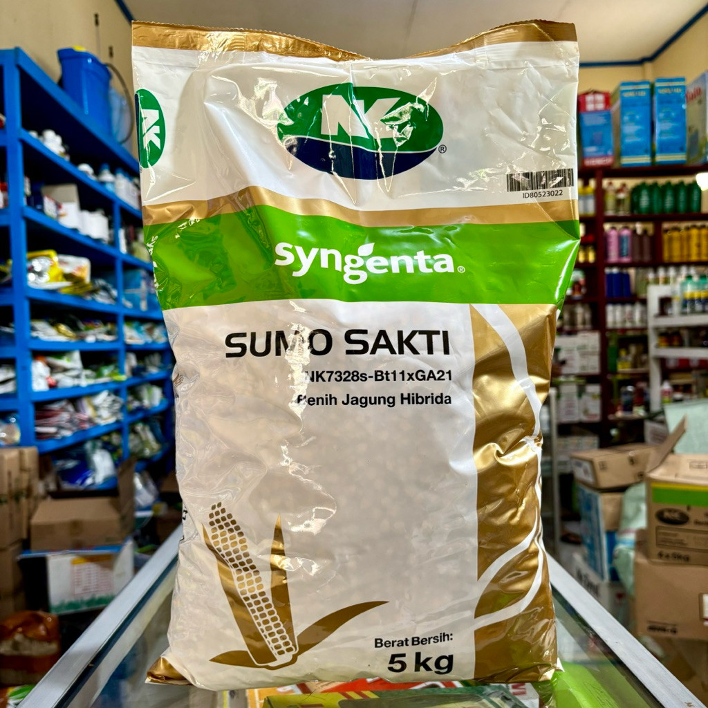 Benih Jagung Hibrida NK SUMO SAKTI 5 Kg - Bibit Jagung Sumo Sakti Tahan Glifosat dari Syngenta