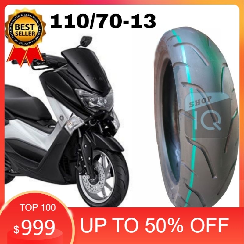 PromoMurah Ban motor matic tubles Nmax uk 110/70-13 irc Ban depan motor nmax tubles