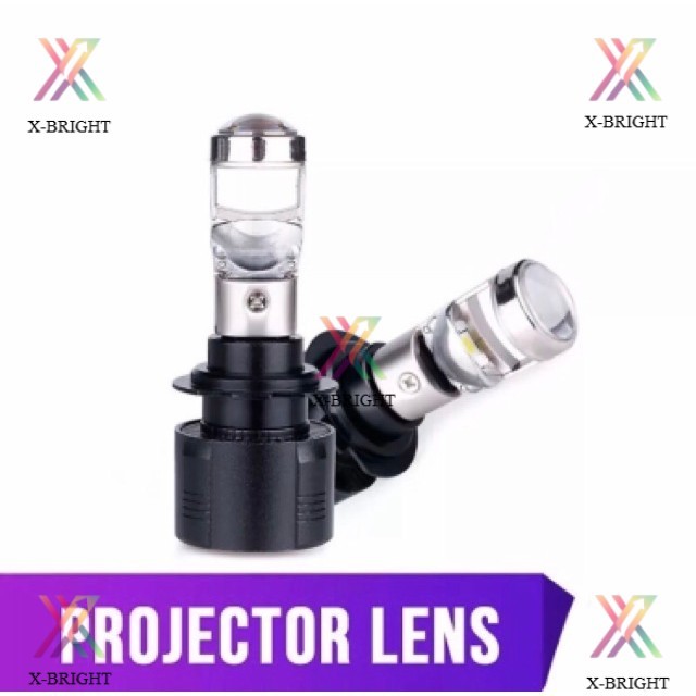 Lampu Mini Projector Led Motor H4 H6 H7  M8 M9  RTD Sinar Terang